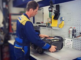 Vinterservice til Automower Anker Bjerre A/S