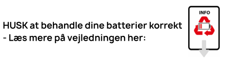 Aflevér dine brugte batterier  det korrekte sted | Anker Bjerre A/S