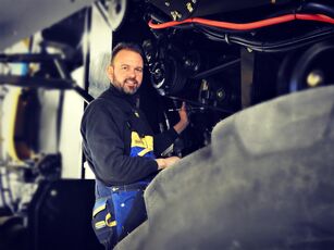 Vintereftersyn af høstmaskiner hos Anker Bjerre A/S