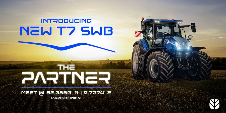 New Holland lancerer en ny T7-serie | Anker Bjerre A/S