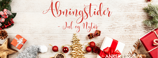Julens åbningstider hos Anker Bjerre A/S 