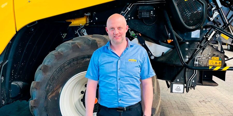 Verdens største mejetærsker vist frem på Lemvig Marked og Dyrskue