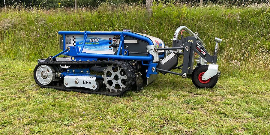 E-ROT 70 EVO - en eldrevet og effektiv skråningsklipper!