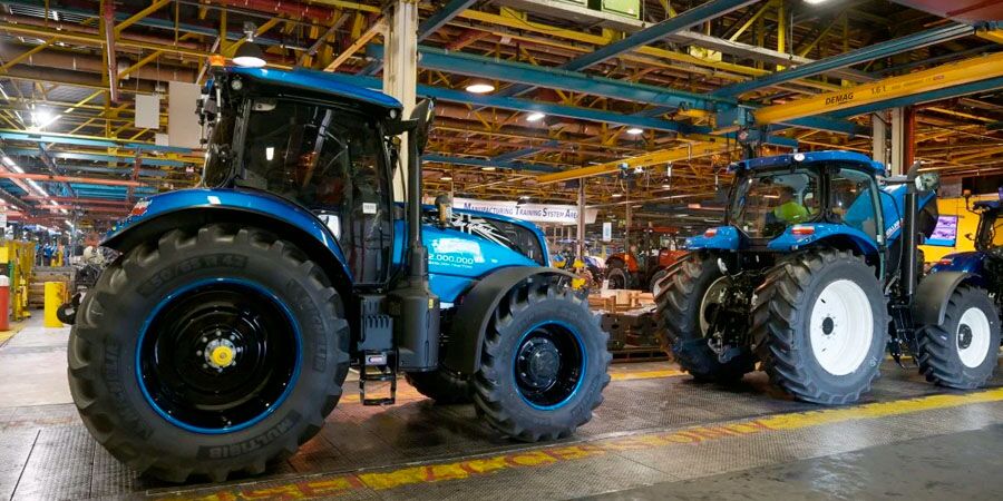 2 mio New Holland traktorer produceret i Basildon England