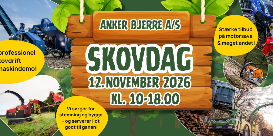 Kom til Skovdag hos Anker Bjerre A/S  i Mejrup d. 12. november 2026