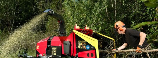 NYHED! TP 166 Mobile Flishugger | Anker Bjerre A/S