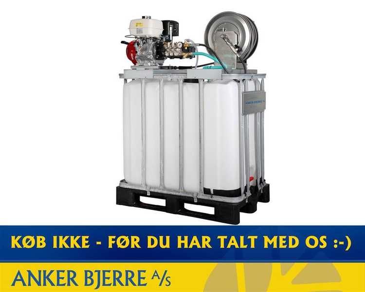 AB Mobil 220/20 HONDA 13 HK El-start, 50 mtr. slangeopruller