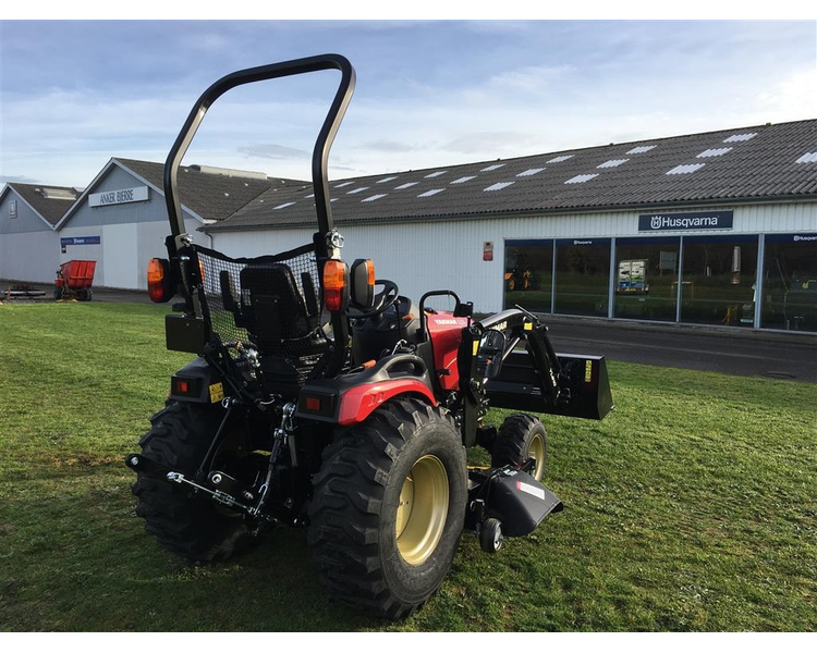 Yanmar SA 424 Med 60" klipper og frontlæsser