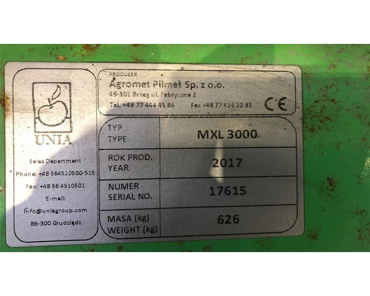 Unia MXL 3000