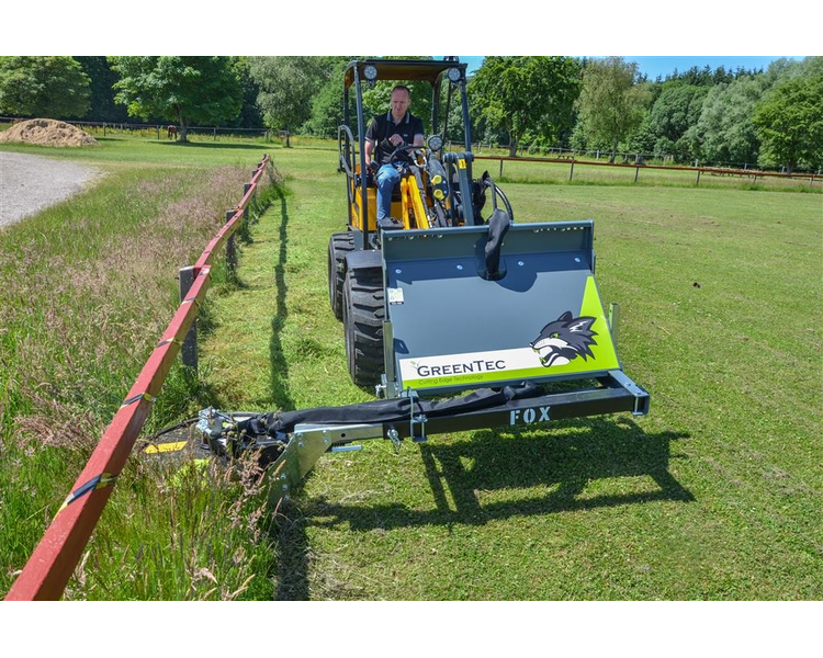 GreenTec Kantklipper FOX redskabsramme med RI80 kantklipper