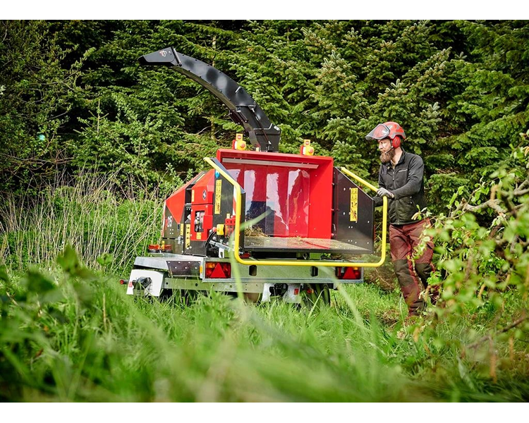 TP 215 MOBIL T m. TP Pilot+, Hatz m. DPF 59 hk, tandemtrailer og 270 graders drejekrans