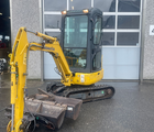 Komatsu PC16R-3HS Inkl. 2grave skovle og tilskovl.
