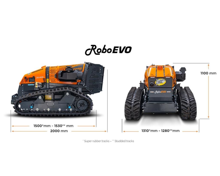 Energreen RoboEVO 130cm slagleklipper