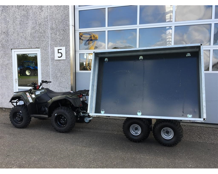 K-vognen K-Offroad 1,2 tons Boggievagn TILBUD - 3-vejs tip, el-hydraulisk