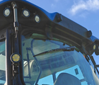 New Holland T7.260 med Quicke Q7M Frontlæsser