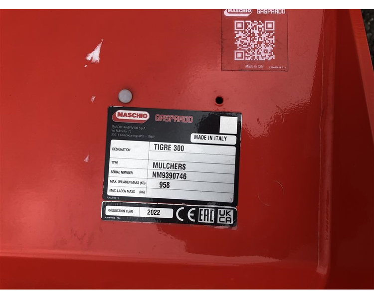 Maschio Tigre 300  PÅ LAGER TIL OMGÅENDE LEVERING