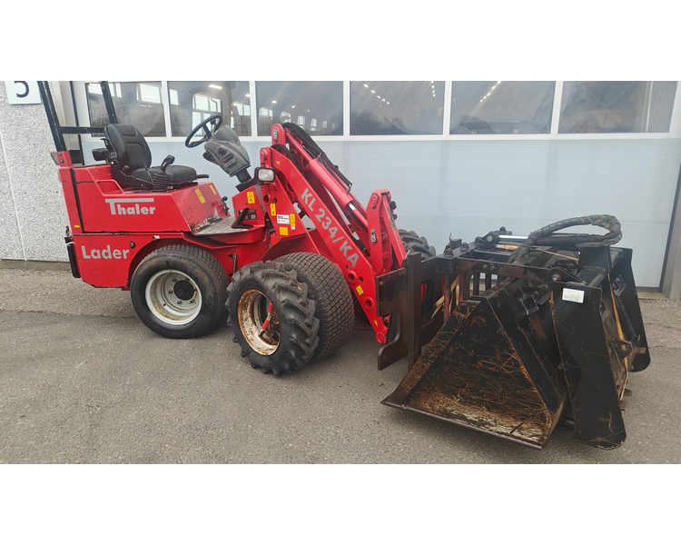 Thaler KL 234/ Ka Skovl, pallegafler, siloklo medfølger