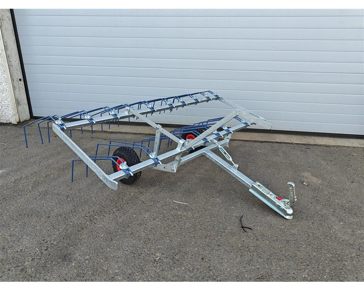 Anker Bjerre Riven Gårdspladsstrigle 150cm Inkl. kugletræk