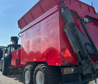 Valtra T234s Med Jenz 360 Flishugger og Alsidig 23m3 Flisvogn