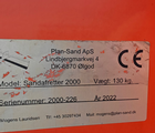 Plan-Sand Sandafretter 2000 Afretter med tilhørende skinner