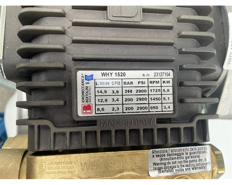 AB Mobil 200bar / 15 L/min 640L. Inkl. slange og lanse