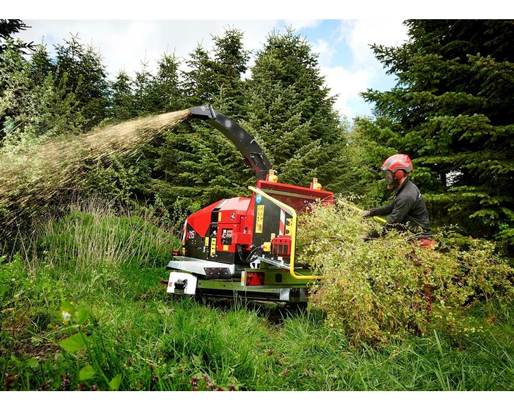 TP 215 MOBIL T m. TP Pilot+, Hatz m. DPF 59 hk, tandemtrailer og 270 graders drejekrans