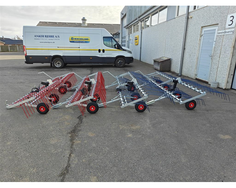 Anker Bjerre Riven Gårdspladsstrigle 150cm Inkl. kugletræk