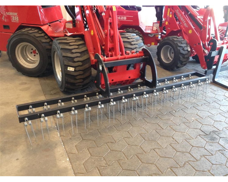 Schäffer Gårdsrive 2,5 mtr DANSK KVALITET