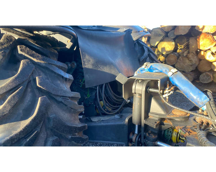 Alsidig Højtip Alsig 25km3 vogn + Valtra T 214