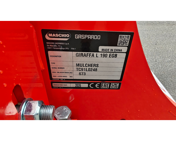 Maschio Giraffa L 190
