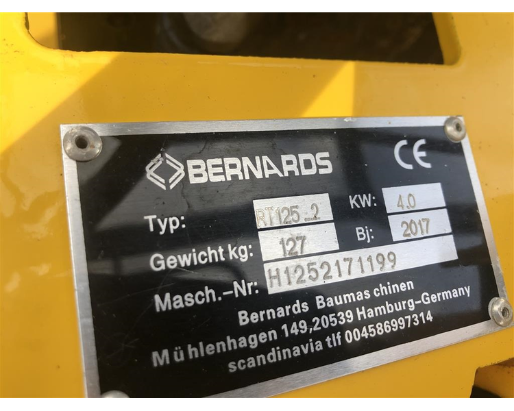 Bernards RT 125 som ny