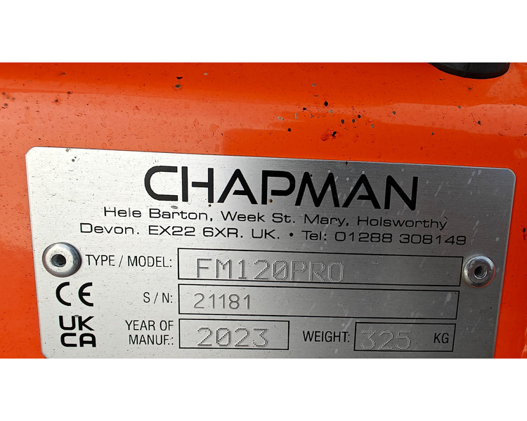 Chapman FM 120 PRO UBRUGT
