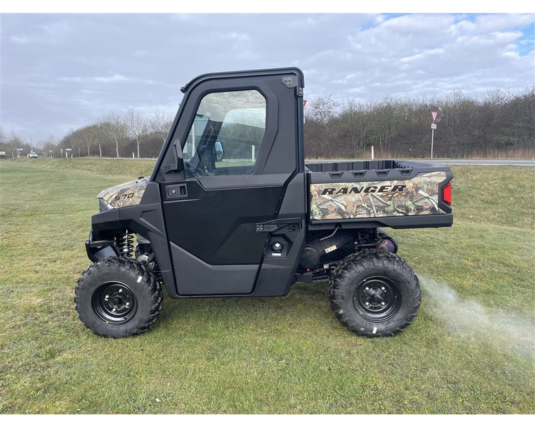 Polaris Ranger 570 traktor / lukket kabine med varme.