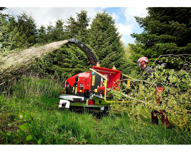 TP 215 MOBIL T m. TP Pilot+, Hatz m. DPF 59 hk, tandemtrailer og 270 graders drejekrans