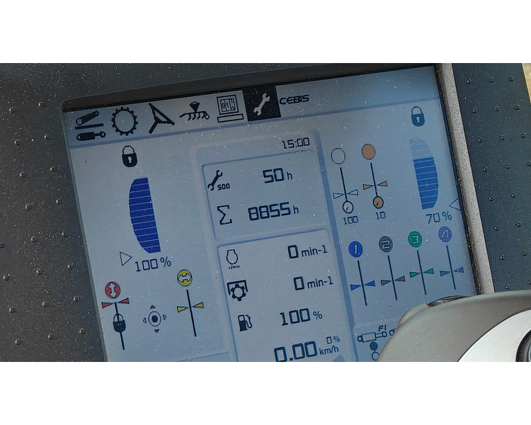 PEZZOLATO PTH 1200/1000 Med CLAAS 5000 XERION