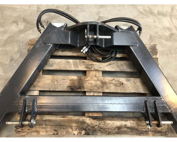 Kran stativ med hydrauliske støtteben