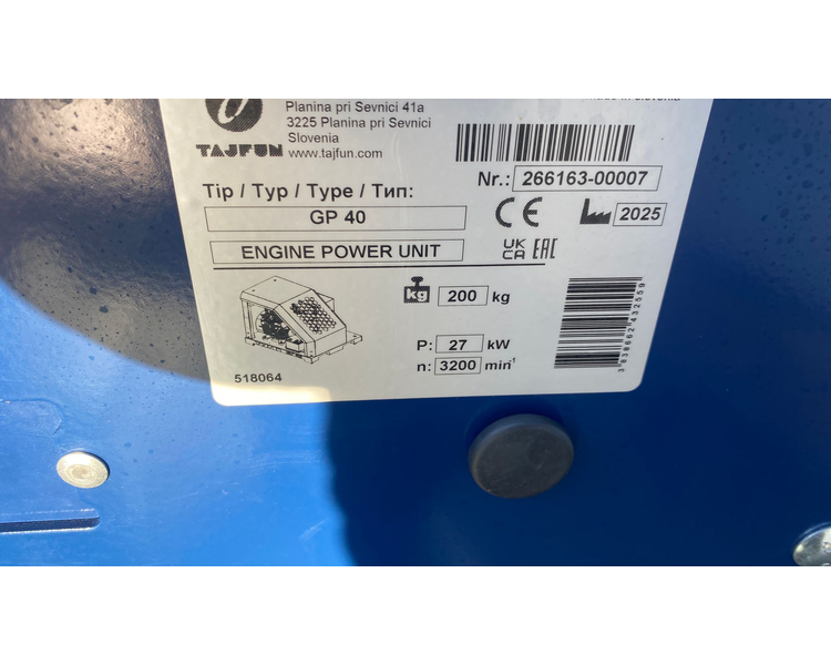 Tajfun GP 40 Benzin motor Demo