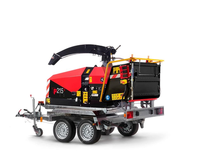 TP 215 MOBIL T m. TP Pilot+, Hatz m. DPF 59 hk, tandemtrailer og 270 graders drejekrans