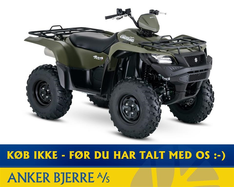 Suzuki LT-A750XP Leveres i grøn eller rød