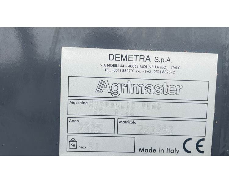 Agrimaster HEL 80 slagleklipper  Hydraulisk - Inkl. beslag til minigraver