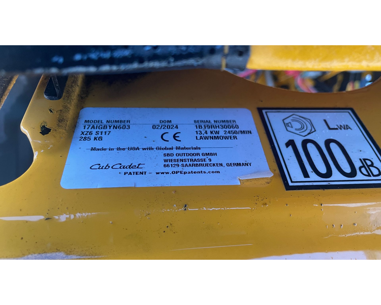Cub Cadet XZ6 S127 Ultima