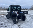 Polaris Ranger Kinetic EV T3B 60 km/t traktor. Inkl Lukket kabine med varme