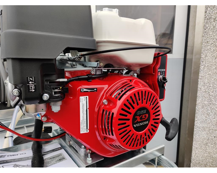 AB Mobil 220/20-600 Honda 13hk el-start inkl. 50 meter rustfri opruller