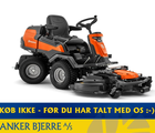 Husqvarna R 420TsX AWD Inkl. 122 cm klippebord / klippeaggregat
