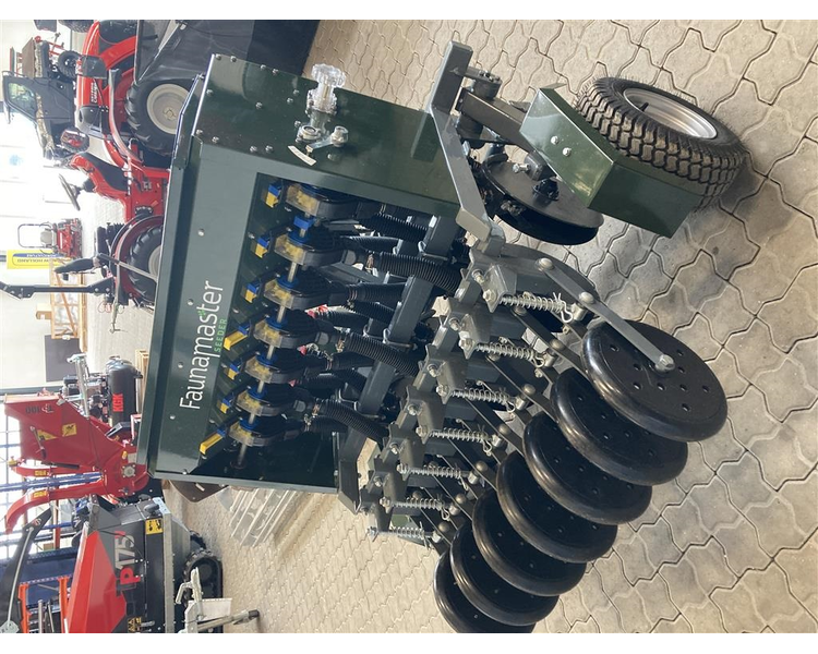 Faunamaster Såmaskine 7 rk Bredde Hjul