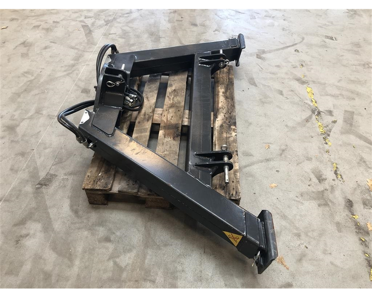 Kran stativ med hydrauliske støtteben