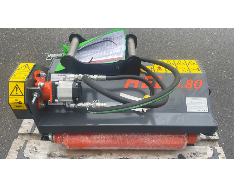 Agrimaster HEL 80 slagleklipper  Hydraulisk - Inkl. beslag til minigraver