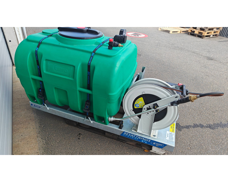 K-vognen TV-6P Elektrisk vandingsanlæg 600ltr. UDSTILLINGSTILBUD