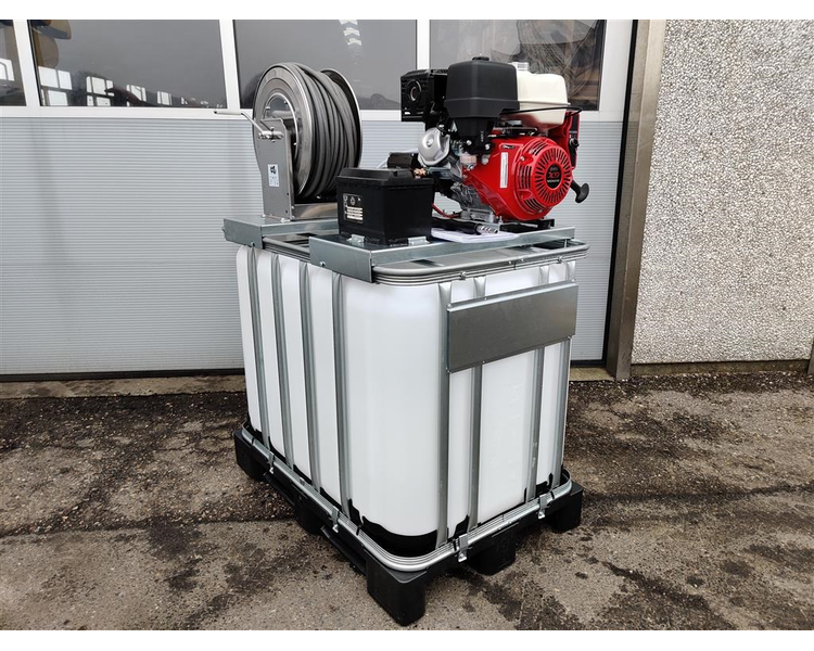 AB Mobil 220/20-600 Honda 13hk el-start inkl. 50 meter rustfri opruller