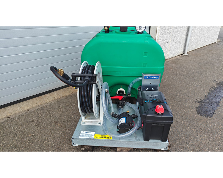 K-vognen TV-6P Elektrisk vandingsanlæg 600ltr. UDSTILLINGSTILBUD